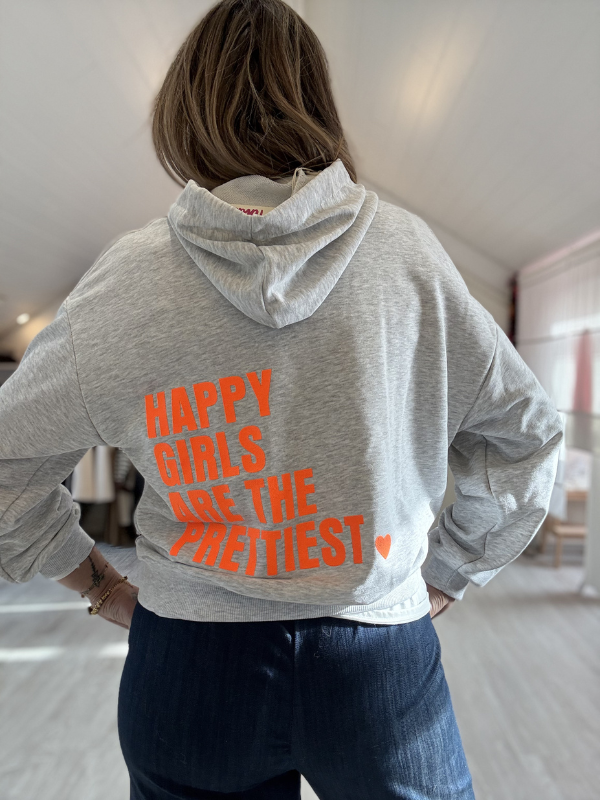 Pull à Capuche - Motif Fluo