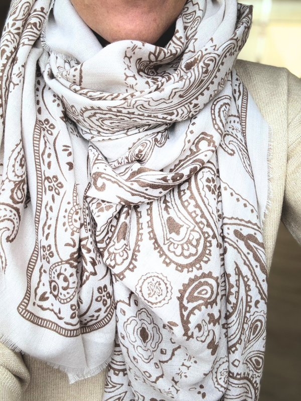 Foulard à motif Bandana 140cmX140cm