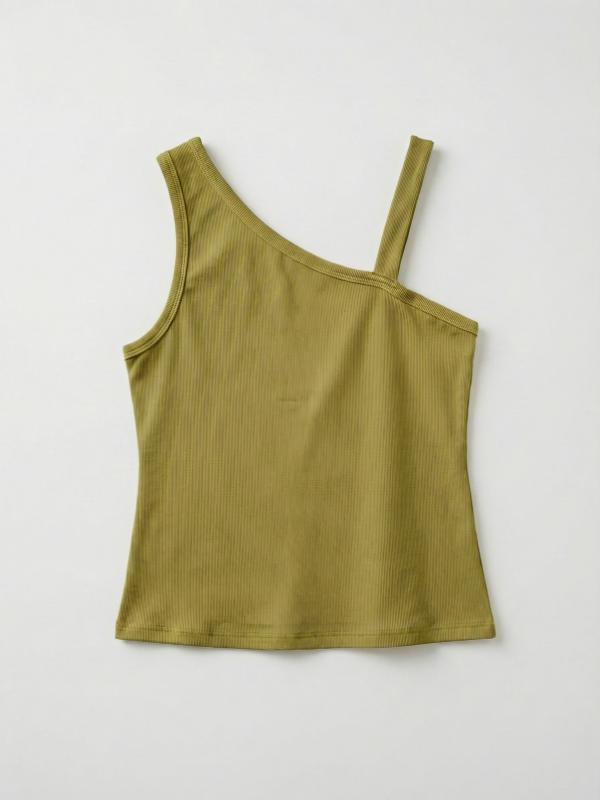 Top asymétrique "one Shoulder"